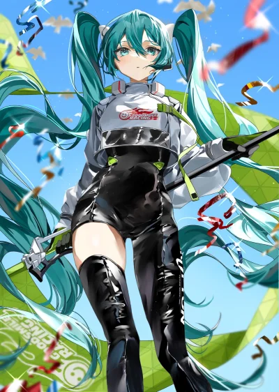 mesugaki - #anime #randomanimeshit #vocaloid #hatsunemiku #racingmiku