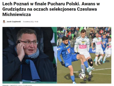 Tacho_ - @melquiades: odpowiadam, na meczach ekstraklasy był wiele razy, a nawet zaha...