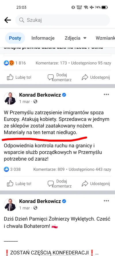 WiktorekS - @bartolomis: a bekowicz ile wydal na zapowiadane materialy co do ciapatyc...