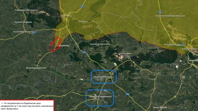 JanLaguna - Mapka do pkt 7

Rosjanie są już 25 km na południe od Izium. Moim zdanie...