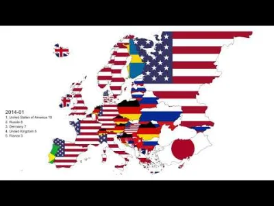 mikolaj-jas - Ciekawa mapka pokazująca o jakich krajach googlowało się najczęściej w ...