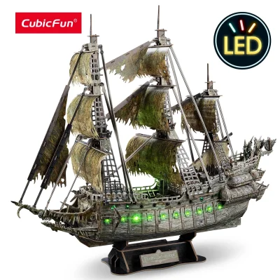 duxrm - Wysyłka z magazynu: PL
CubicFun 3D Puzzles Green LED Flying Dutchman Pirate ...