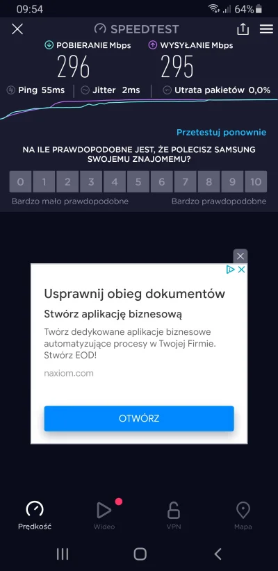 Richtig_Piwosz - @emitar: 
Pierwszy screen to test pomiędzy mną a serwerem mojego op...