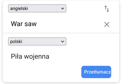 Promilus - Czaicie, że Warsaw oznacza piłę wojenną?! Mózg #!$%@? - jak w takim mieści...