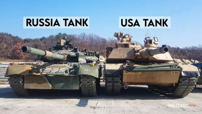 wqs - Zobaczcie na różnice wieży czołgu usa i ruskiego - w tym pierwszym brak automat...