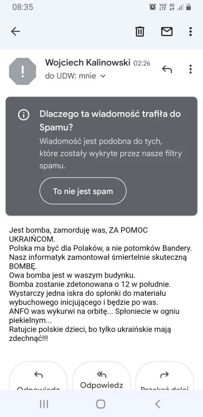 f.....e - Owa bomba jest w moim budynku. Giniemy, cześć!

#ukraina #rosja #wojna