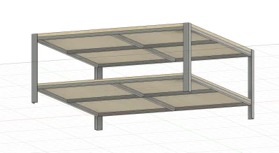 GryzeKisiel - Mirasy, potrzebuję zrobić stalowy stół roboczy z blatem MDF, 180x180cm....