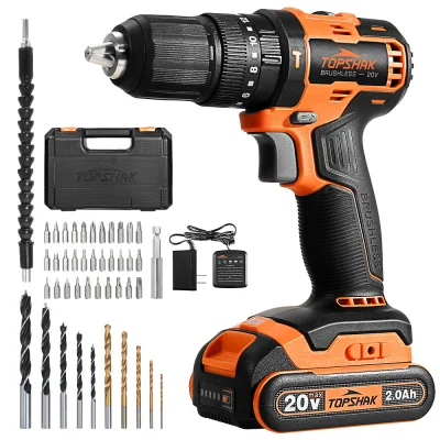 duxrm - Wysyłka z magazynu: CZ
**TOPSHAK TS ED5 20V Electric Drill 45N_m**
Cena z V...