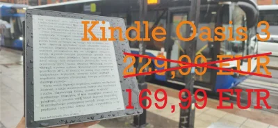 Cyfranek - Zainteresowani zakupem czytnika Kindle Oasis 3 mogą uznać za ciekawą promo...