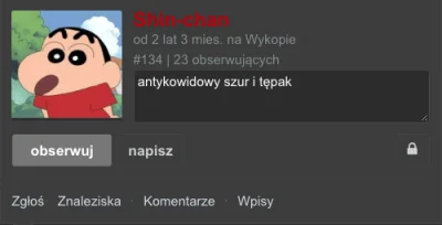 Gloszsali - @Shin-chan: Zaglądam w opis i co widzę? Informacja z przeszłości o saszce...