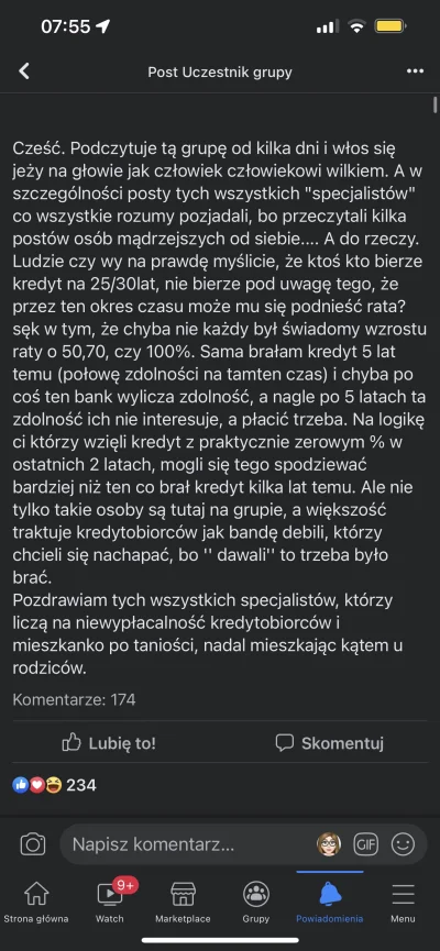 monikaj2207 - A wykopki co myślą o osobach z kredytem które myślą ze wszyscy inni im ...