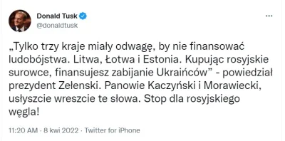 N.....e - Tusk wraca do kraju. Liczba fejków zwiększa się 
Straszenie ,ruskim' MOL ty...