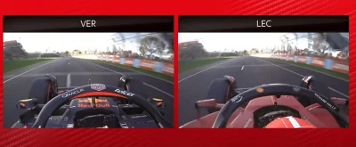 SpliTF1 - Max po zablokowaniu kół na ostatnim hamowaniu w pierwszym przejezdzie w Q3 ...