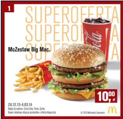 kobiaszu - Za Tuska mielismy deflację i zestaw Big Mac chodził po 10zł. 

#polityka...
