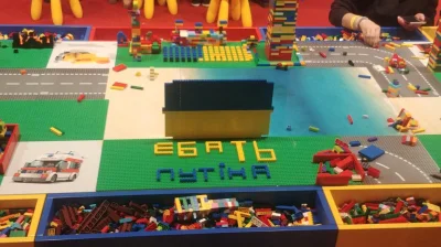 shyha - Byłem dzisiaj na wystawie klocków Lego w Wawie. Sporo dzieci z Ukrainy...zres...
