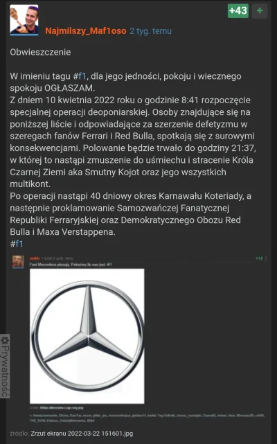 KaMaTwo - Przypomniam, że jutro godzina E
#f1