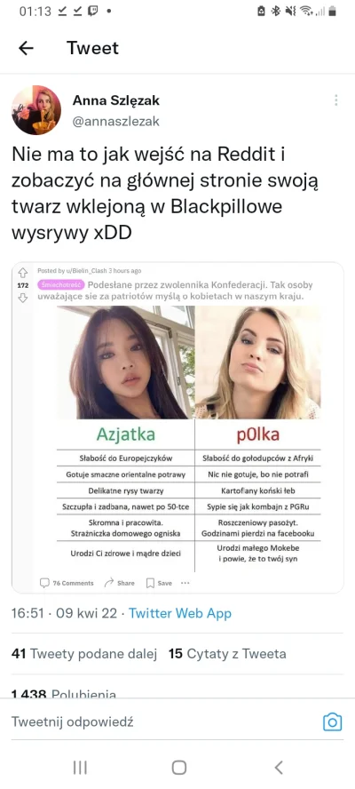 xorm199 - P0lke zabolała prawda 
#p0lka #przegryw #blackpill