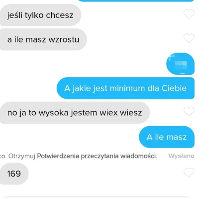 Malenaa - @JI_Gorki: ta uważa, że mając 169 jest wysoka xD