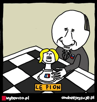 N.....k - #rosja #francja #wybory #polityka #andrzejrysuje #wyborcza #putin #humorobr...