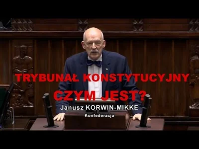 vrim - #korwin naucza w Sejmie przekazując wiedzę o rozdziale władzy ustawodawczej i ...