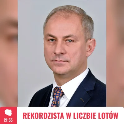 Goods - Grzegorz Napieralski w 2021 roku na koszt podatników samolotem leciał 113 raz...