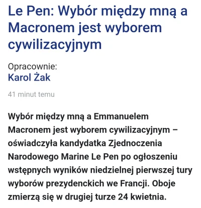 Michal0173 - No dokładnie, wybór pomiędzy Unią Europejską a babą finansowaną przez zb...