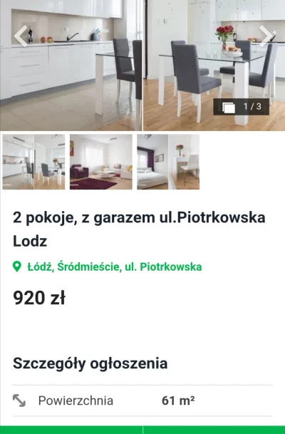 ptr55 - Czy w Łodzi na prawdę są ładne mieszkania do wynajęcia za 1000 zł? Widzę że j...