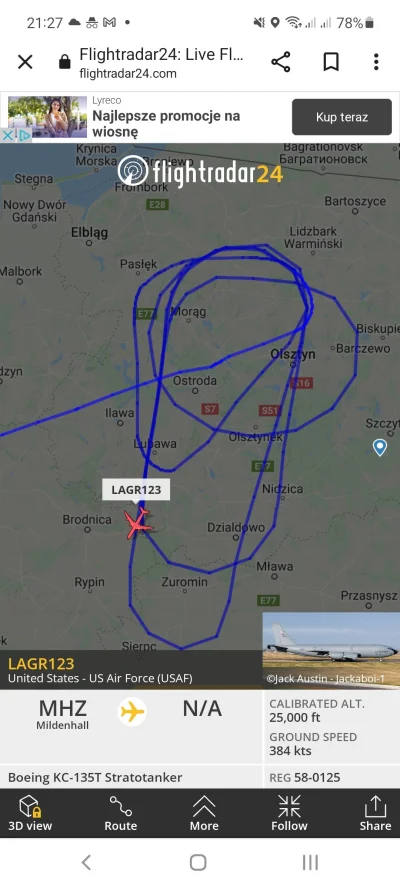 wins - @kulpiotr Też na to zwróciłem uwagę. Na flightradarze widać było krążący tanko...