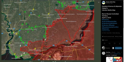 U.....a - Sytuacja pod Chersoniem


#rosja #ukraina #wojna #mapywojnynaukrainie