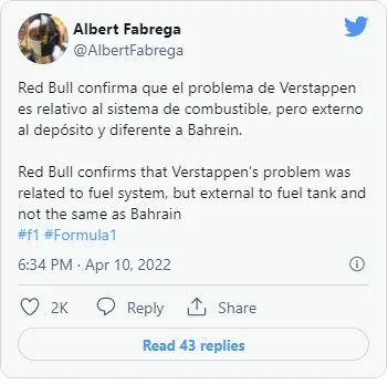 A.....7 - @Aiden7: Potwierdzenie problemu w Red Bullu, prawdopodobnie znowu problem z...