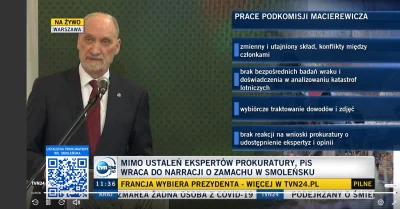 parooow - TVN co elegancką grafikę dał przez chwilę w trakcie konferencji <3

#smol...