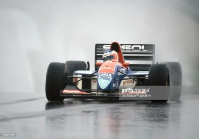 jaxonxst - Świetny wyścig odnotował Rubens Barrichello. Kierowca Jordana też miał bar...