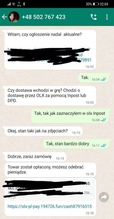 poco-mifejsbuk - @loczekdk W ciągu 5min 4 różne oferty na whatsup. Podjarany na maxa,...