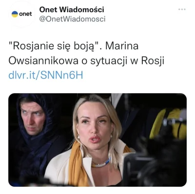 zafrasowany - Wczoraj Die Welt ogłosił że zatrudni rosyjska propagandzistkę Marina Ow...