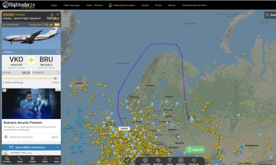 enelegn - Ktoś wie co to za delegacja? Ciekawa trasa swoją drogą 
#flightradar24