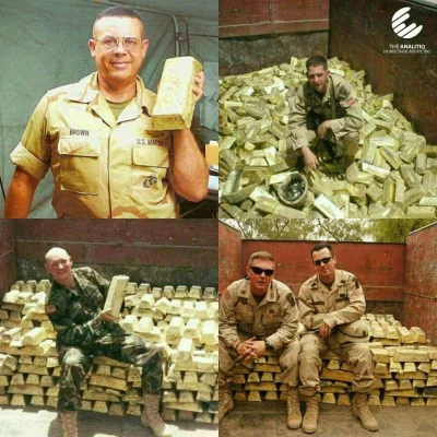 wojna - Rzadkie zdjęcie dokumentujące zajęcie irackiej broni masowego rażenia przez a...