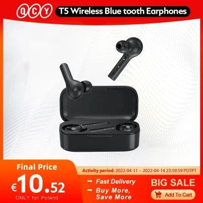 duxrm - Wysyłka z magazynu: PL
QCY T5 Bluetooth Earphones
Cena z VAT: 11,17 $
Link...