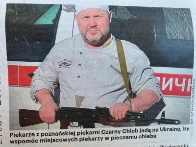 pstrag - #poznan wysyła specjalistów od pieczenia #chleb na #ukraina .