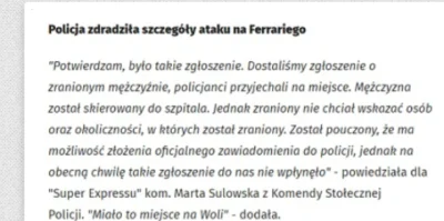 meemphis11 - Czy ja dobrze rozumiem że przyjechała policja do mieszkania pełnego krwi...