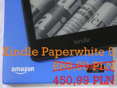 Cyfranek - Dziś kończy się obniżka cen czytników Kindle. M.in. Kindle Paperwhite 5 Si...