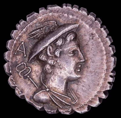 IMPERIUMROMANUM - Rzymska moneta ukazująca Merkurego

Rzymska moneta ukazująca Merk...