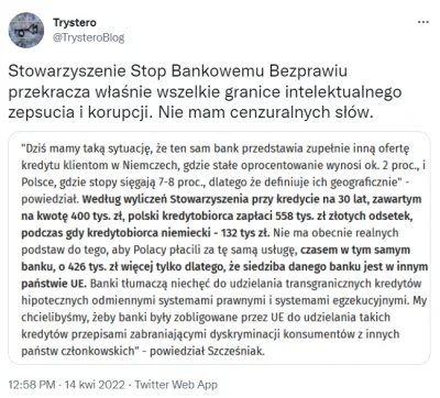 marekrz - Incydent kałowy bankstera na twitterze - efekt ujawnienia przekrętu banków ...