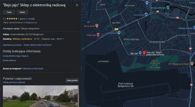 o.....k - Który taki zabawny? xD
#bajojajo #bydgoszcz #2137 #googlemaps