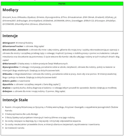 dendrofag - @oczamikuca, @Maaska, @paliusz, @meres, @yourgrandma, @Tino, @masakraman,...