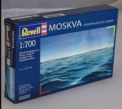 quiksilver - Revell wypuszcza model Moskwa xD 

#ukraina #modelarstwo #wojna #statk...