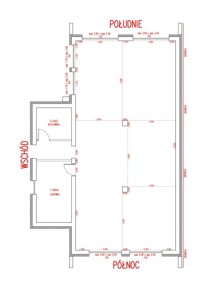 Tachimetr - Hej. Planowałem budowę domu jednorodzinnego - 95m2 użytkowej, plan prosto...
