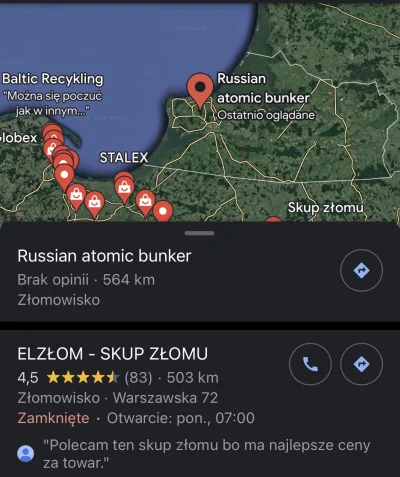 crazy_drummero - Po kliknięciu „podobne miejsca” przeglądając russian atomic bunker w...