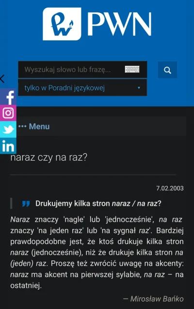 Diasendi - @paliwoda: To ty nie masz racji i z uporem maniaka, dalej w to brniesz.