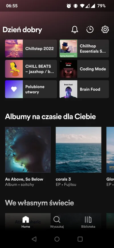 art212 - Interfejs #spotify to jest #!$%@? jakiś żart. Jedna z popularniejszych aplik...