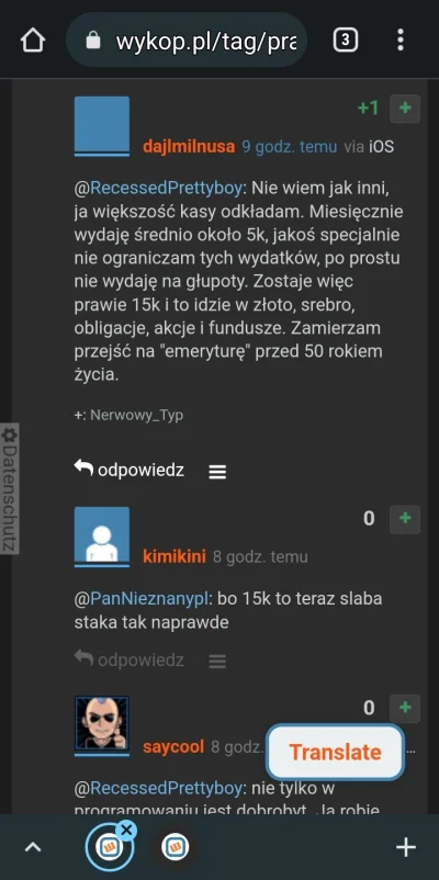 Serylek - 15k w polskich warunkach to mało, ładne odklejenie, 30k to też malo, w sumi...